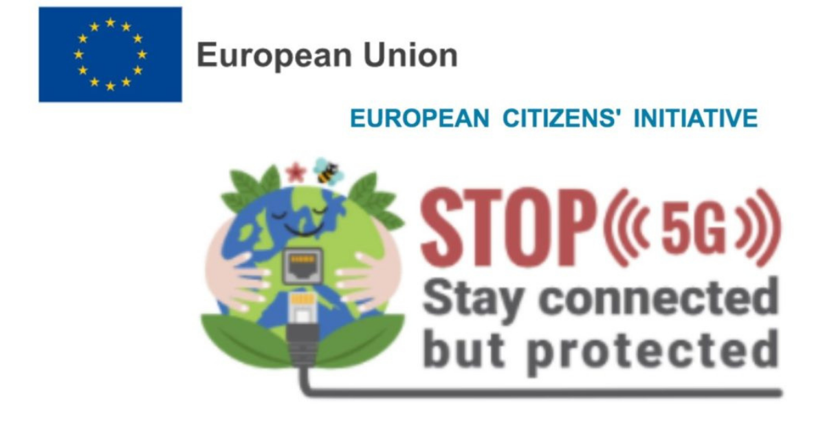 Communiqué : Mars 2022, lancement de l’Initiative Citoyenne Européenne « Stop (((5G))) – Restons connectés mais protégés »